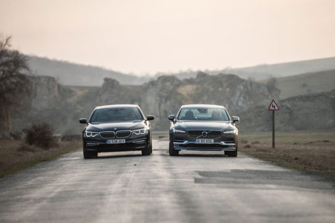 BMW Seria 5 vs Volvo S90