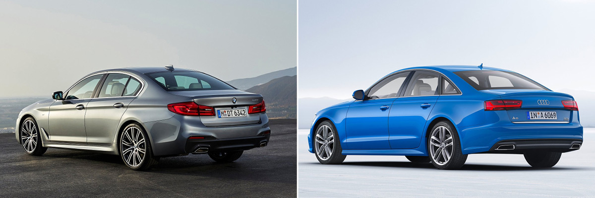 BMW Seria 5 vs Audi A6