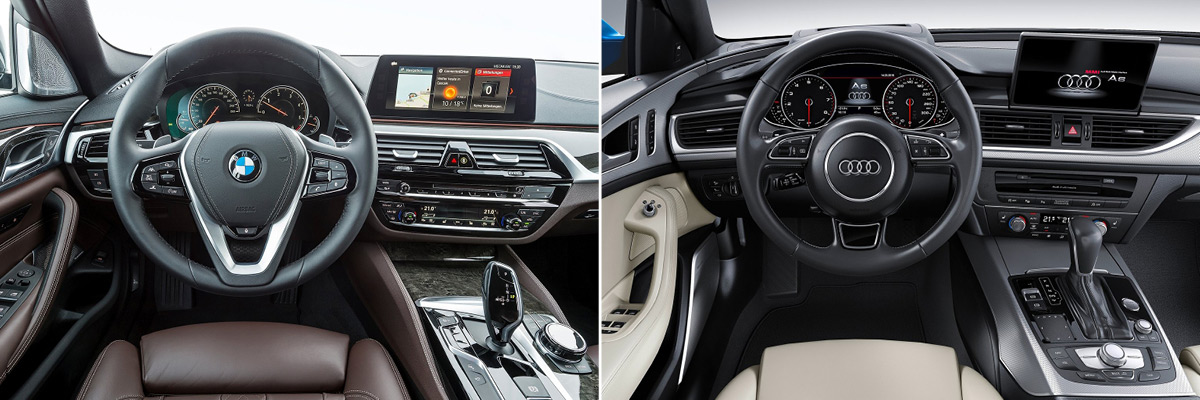 BMW Seria 5 vs Audi A6