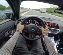 (VIDEO) BMW M3 cu 720 CP iese la cumpărături