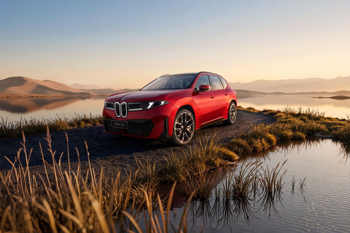 BMW iX3 cu ampatament lung