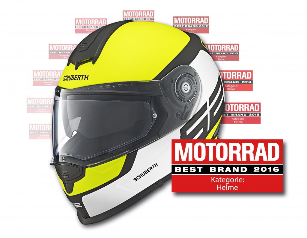 Schuberth, votat de cititorii Motorrad drept cel mai bun producător de căști în 2016