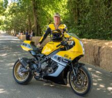 Kenny Roberts și Valentino Rossi au celebrat istoria Yamaha la Goodwood Festival of Speed