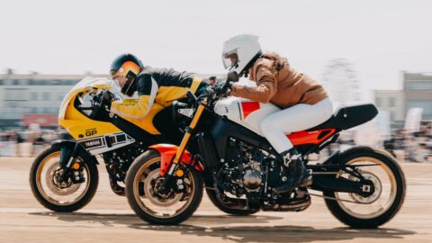 Yamaha XSR900 GP și XSR900, provocare inedită la Malle Beach Race